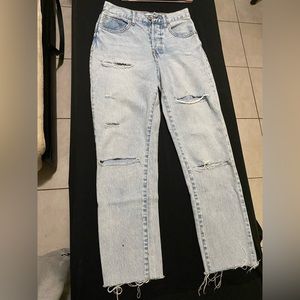 Forever 21 jeans high rise size 25